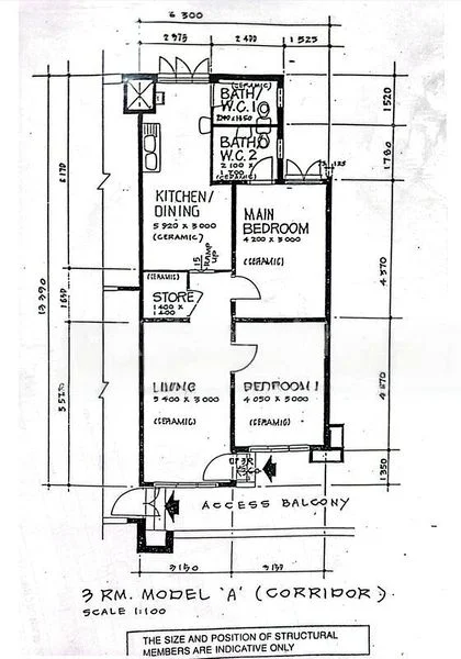 3 Room (3A) HDB for Sale in  316 Woodlands Street 31 - Image 18