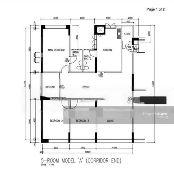 5 Room (5A) HDB for Sale in  104 Jalan Rajah - Image 14