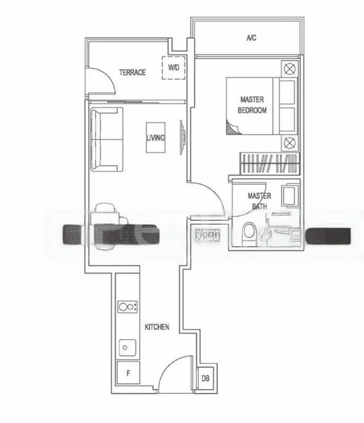 1 Bed Condo for Rent in  Natura @ Hillview - Image 8
