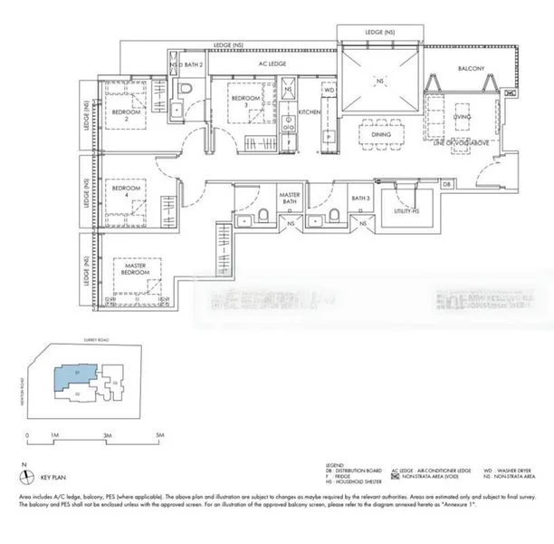 4 Bed Condo for Sale in Sanctuary @ Newton - Image 15