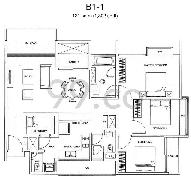 Master Room (Condo) for Rent in  Botannia - Image 5