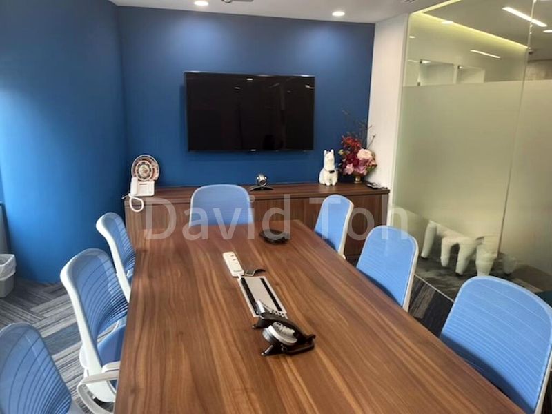 Office for Rent: Lift Lobby Frontage, Fitted Office, Raffles City - Image 4