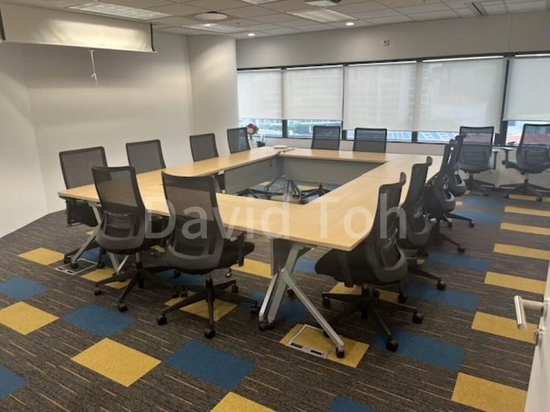 Office for Rent: Lift Lobby Frontage, Fitted Office, Raffles City - Image 2