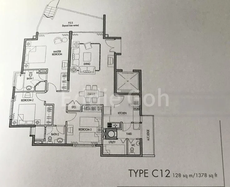 3 Bed Condo for Sale in  Caribbean At Keppel Bay - Image 10