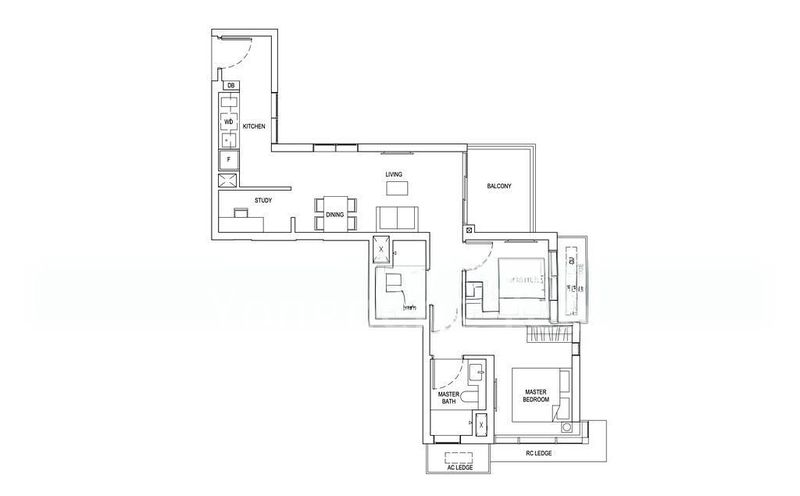 2 Bed Condo for Rent in  Newport Residences / Newport Tower - Image 6