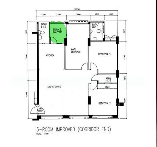 5 Room (5I) HDB for Sale in  526 Jelapang Road - Image 8