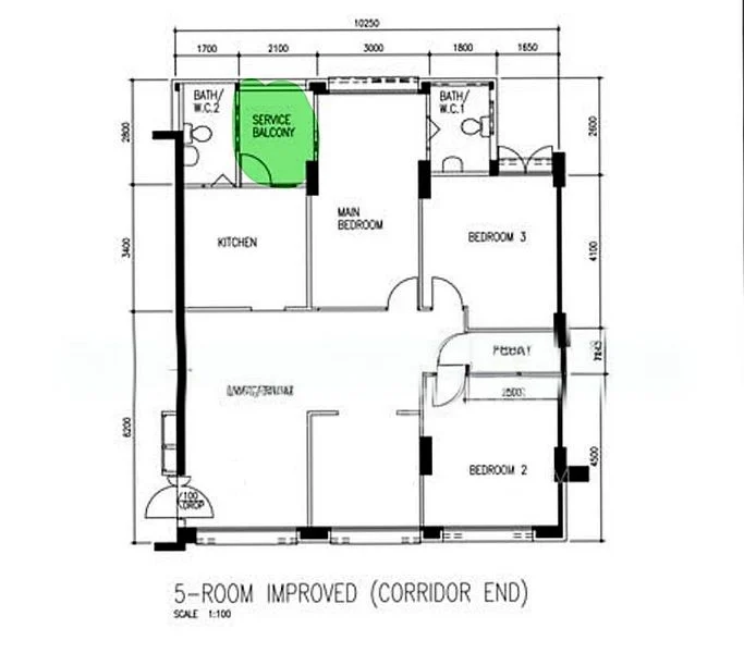 5 Room (5I) HDB for Sale in  526 Jelapang Road - Image 9