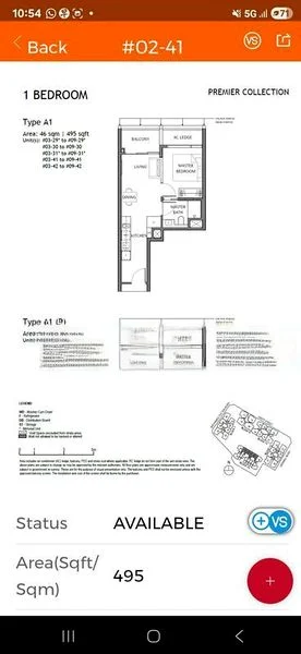 1 Bed Condo for Sale in The Robertson Opus / Robertson Opus - Image 7