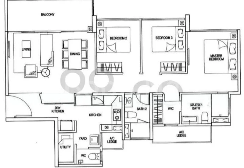 3 Bed Executive Condo for Rent in  Waterbay - Image 9