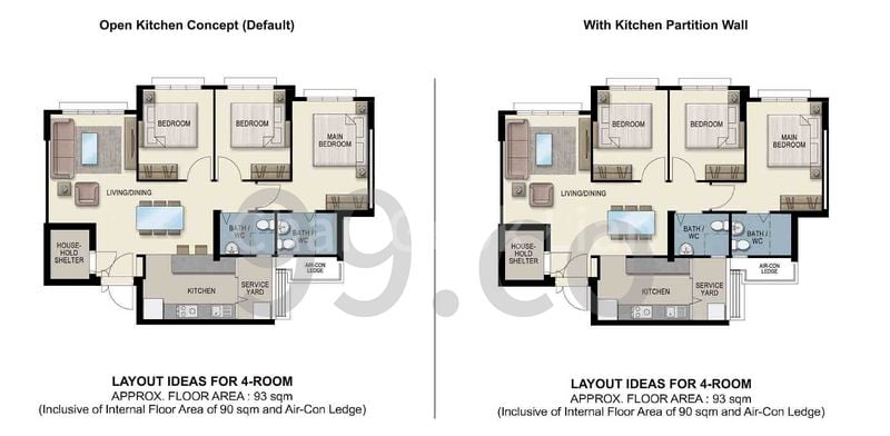 Common Room (HDB) for Rent in 461A Bukit Batok West Avenue 8 - Image 4