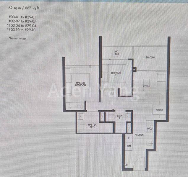 Master Room (Condo) for Rent in Pullman Residences Newton - Image 4