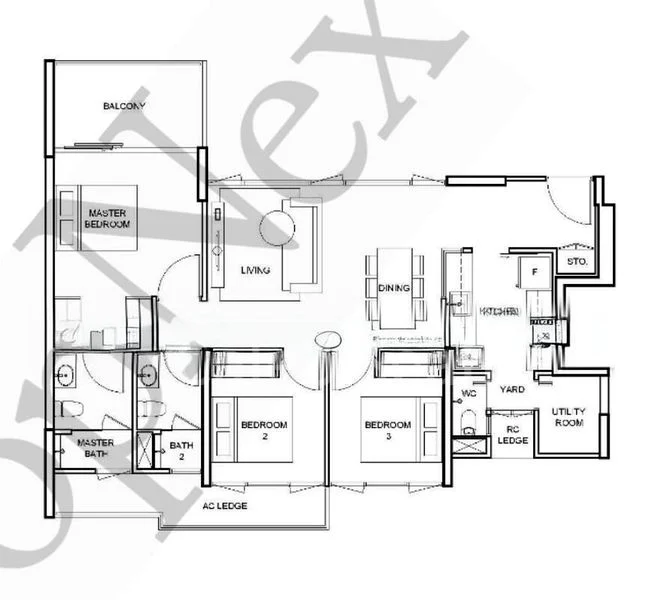 3 Bed Condo for Rent in  Vue 8 Residence - Image 12