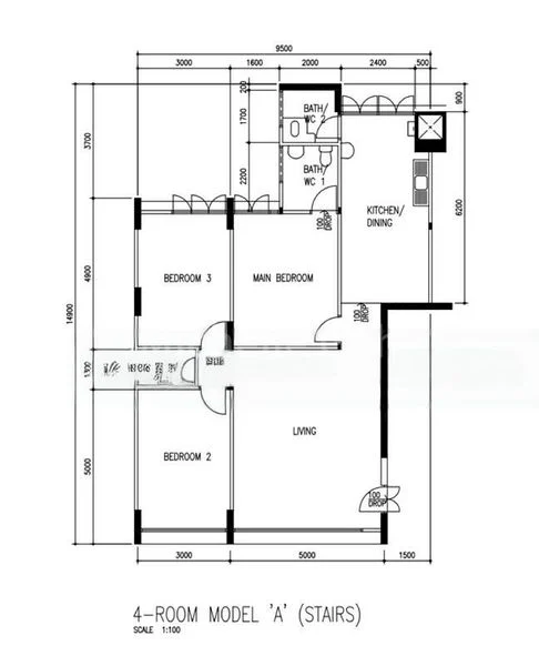 4 Room (4A) HDB for Sale in  412 Jurong West Street 42 - Image 15