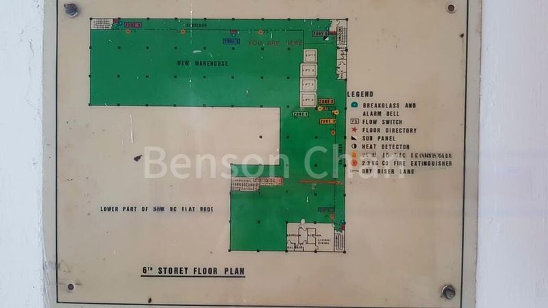 Warehouse for Rent: $1.80 psf, Aljunied MRT. Upper floor, not ramp-up. Benson Chan 90365ooo. - Image 4