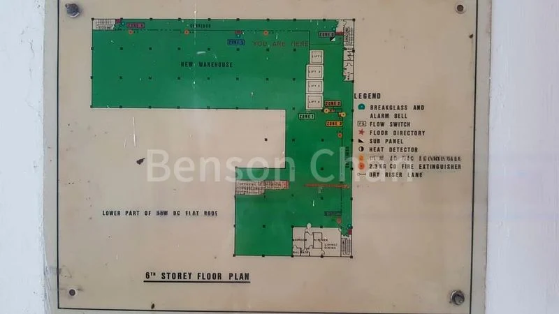 Warehouse for Rent: $1.80 psf, Aljunied MRT. Upper floor, not ramp-up. Benson Chan 90365ooo. - Image 3
