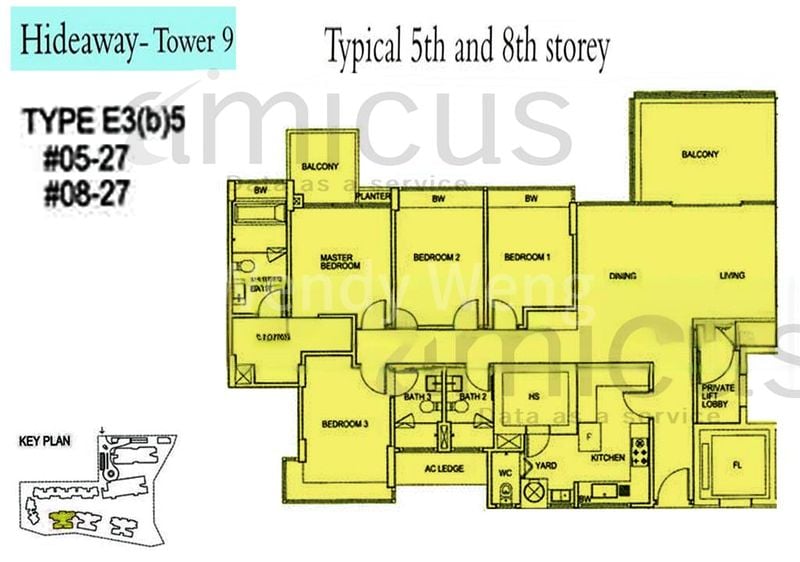 4 Bed Condo for Rent in  Floridian - Image 7