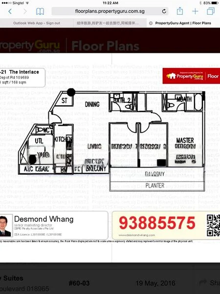 3 Bed Condo for Rent in  The Interlace - Image 11