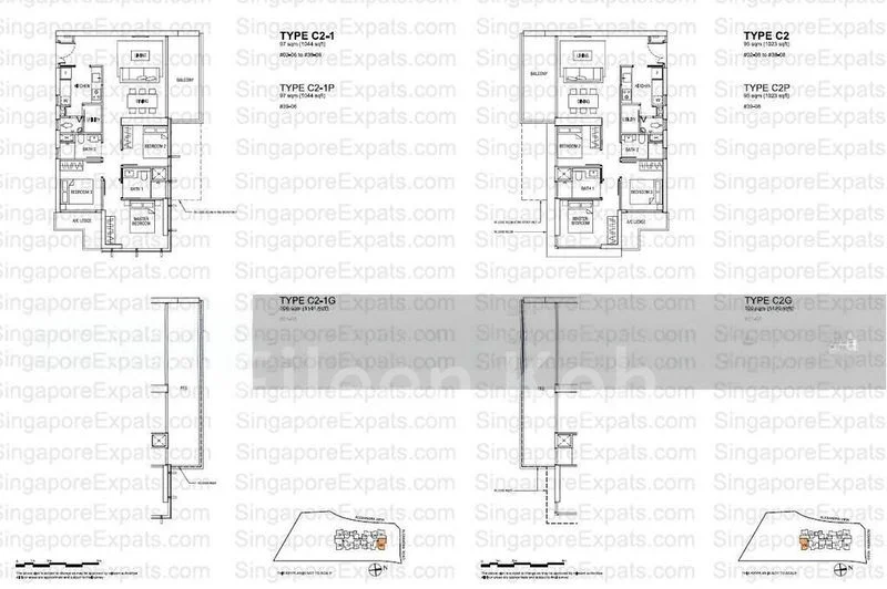 3 Bed Apartment (Condo) for Rent in  Alex Residences - Image 14
