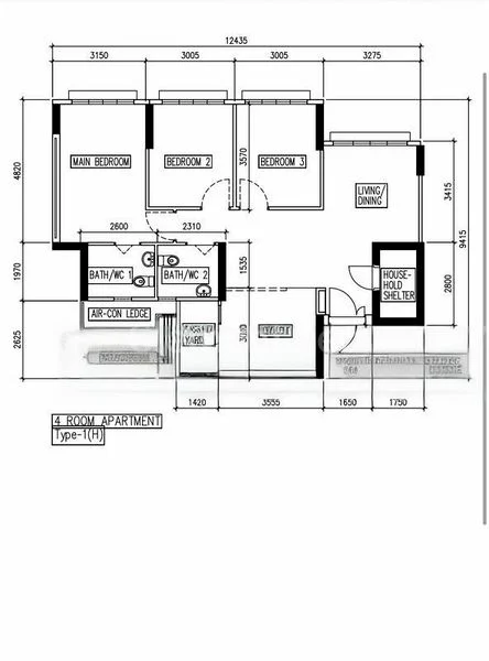 4 Room (4A) HDB for Sale in  430A Bedok North Road - Image 13