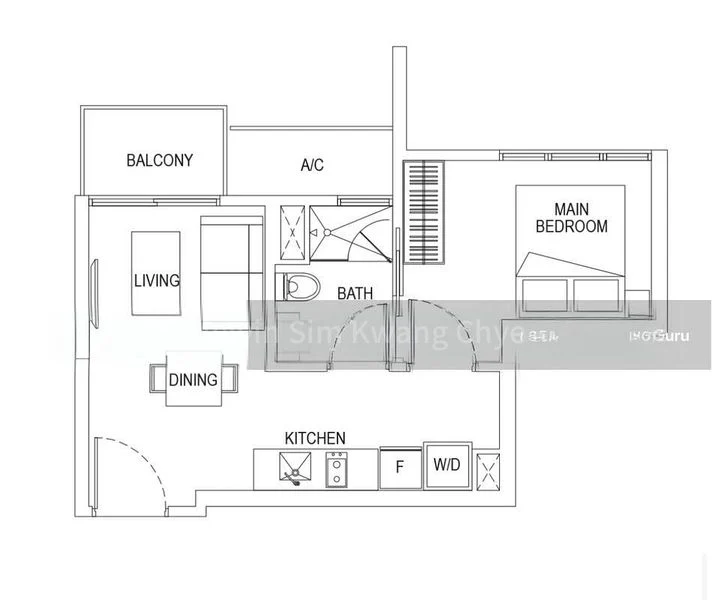 1 Bed Apartment (Condo) for Rent in Neem Tree - Image 14