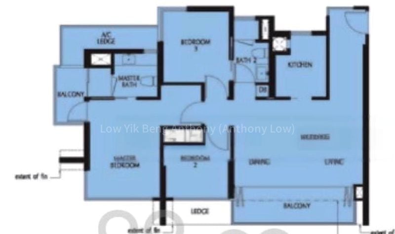 3 Bed Condo for Rent in  Eco Sanctuary - Image 9