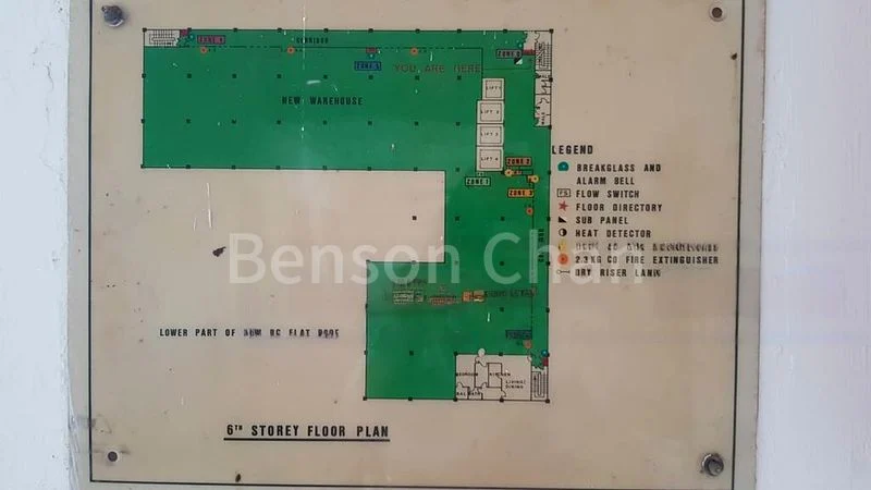 Warehouse for Rent: $1.80 psf, Aljunied MRT; upper floor, not ramp-up. Benson Chan 9o36.5ooo - Image 5