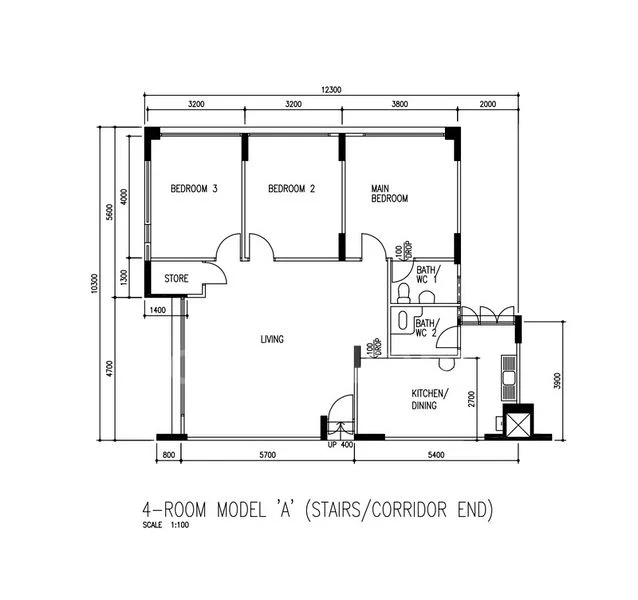 4 Room (4A) HDB for Sale in 285 Tampines Street 22 - Image 13