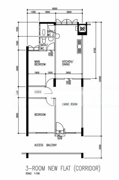 3 Room (3NG) HDB for Sale in  523 Ang Mo Kio Avenue 5 - Image 6