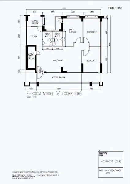 4 Room (4A) HDB for Sale in 965 Hougang Avenue 9 - Image 18