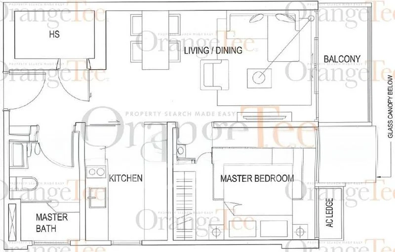 Room (Condo) for Rent in  The Greenwich - Image 7