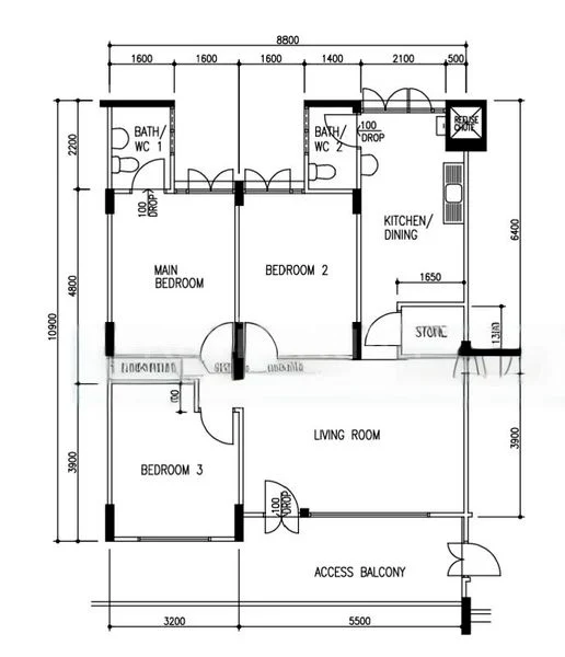 4 Room (4S) HDB for Sale in  840 Tampines Street 82 - Image 8