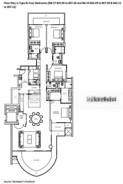 4 Bed Apartment (Condo) for Sale in  Seascape - Image 7