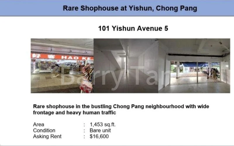 Shop / Shophouse for Rent in  Chong Pang City - Image 1