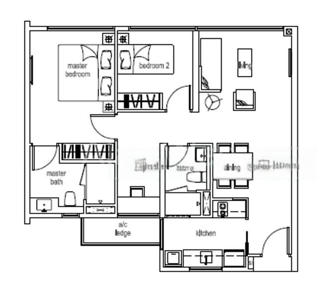 2 Bed Condo for Sale in  Tree House - Image 6