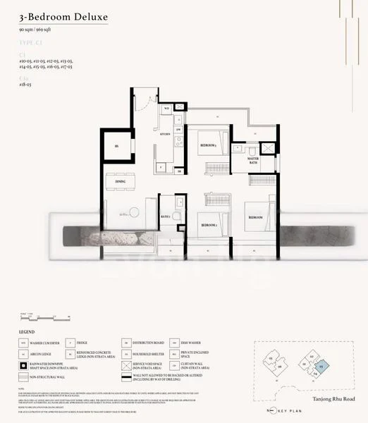 3 Bed Condo for Sale in  Arina East Residences - Image 5