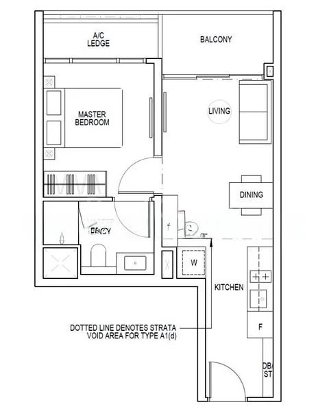 1 Bed Condo for Rent in  Piccadilly Grand / Piccadilly Galleria - Image 7