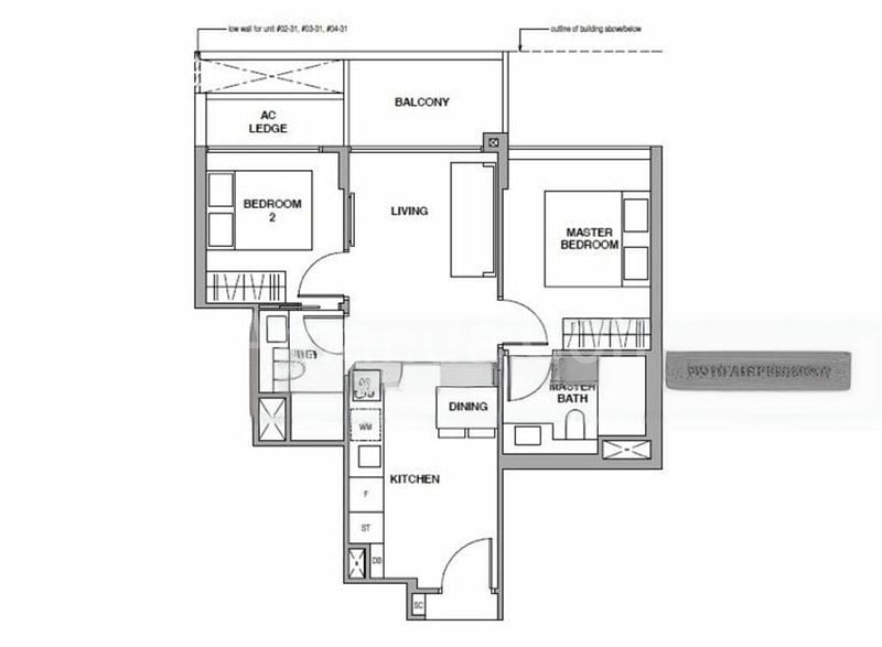 2 Bed Condo for Rent in  Royalgreen - Image 6