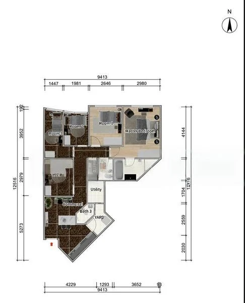 Room (Condo) for Rent in  Eastpoint Green - Image 9