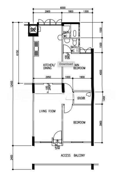 3 Room (3NG) HDB for Sale in  703 Yishun Avenue 5 - Image 13