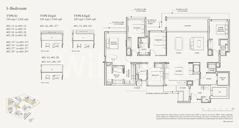 5 Bed Condo for Sale in Watten House - Image 13