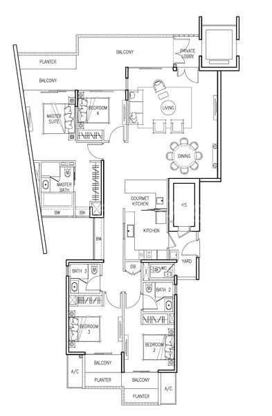 4 Bed Condo for Sale in The Residences At W Singapore Sentosa Cove - Image 8