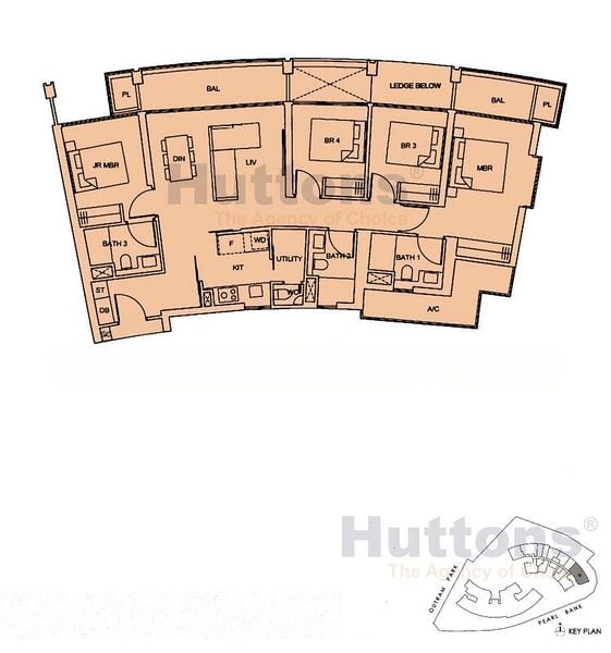 4 Bed Condo for Rent in  One Pearl Bank - Image 12