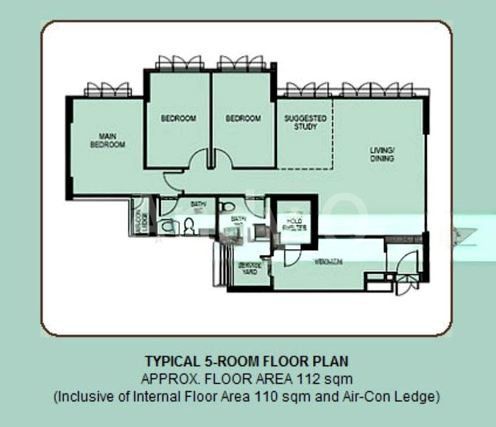 5 Room (5I) HDB for Sale in  318C Yishun Avenue 9 - Image 13