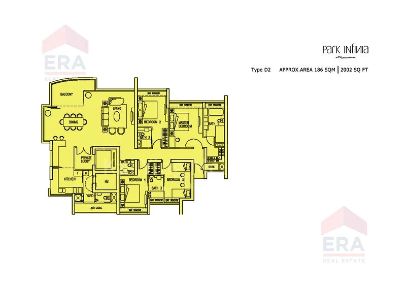 4 Bed Condo for Rent in Park Infinia At Wee Nam - Image 23