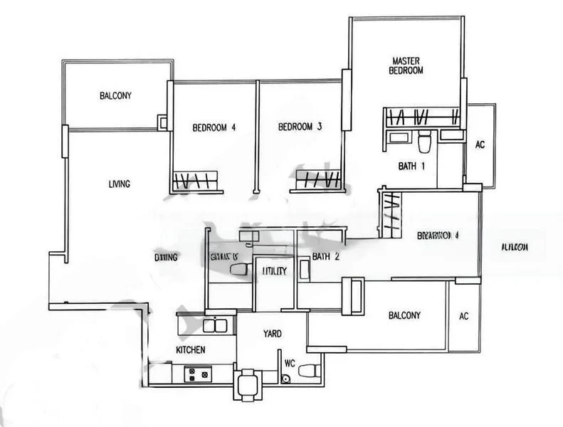 4 Bed Executive Condo for Sale in  The Tampines Trilliant - Image 8