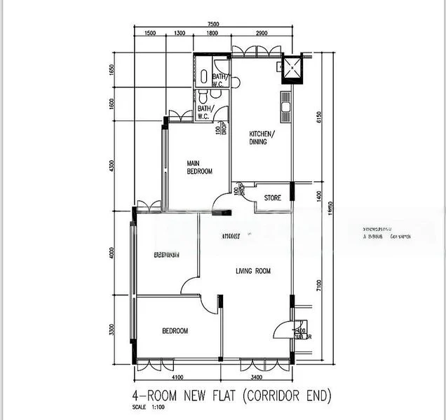 4 Room (4NG) HDB for Sale in  607 Ang Mo Kio Avenue 4 - Image 8