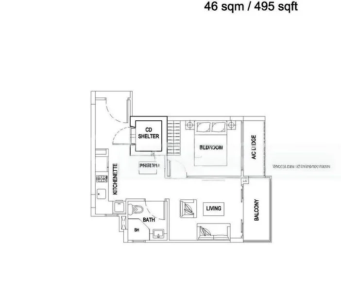 1 Bed Condo for Sale in  Espira Suites - Image 12
