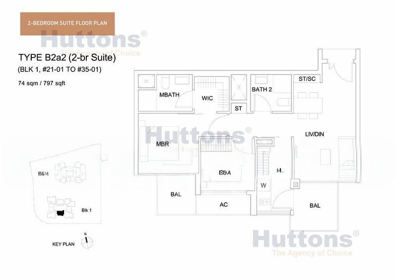 2 Bed Condo for Rent in  Bishan Street 14 - Image 20