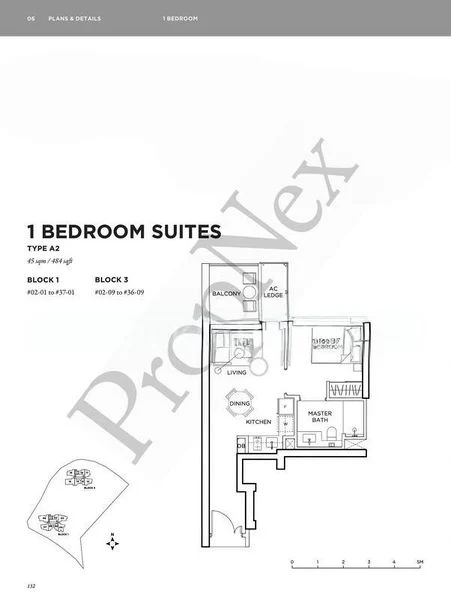 1 Bed Condo for Rent in  Gem Residences - Image 16