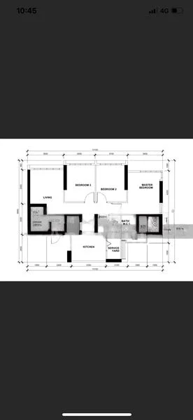 4 Room (4I) HDB for Rent in  208A Clementi Avenue 6 - Image 7